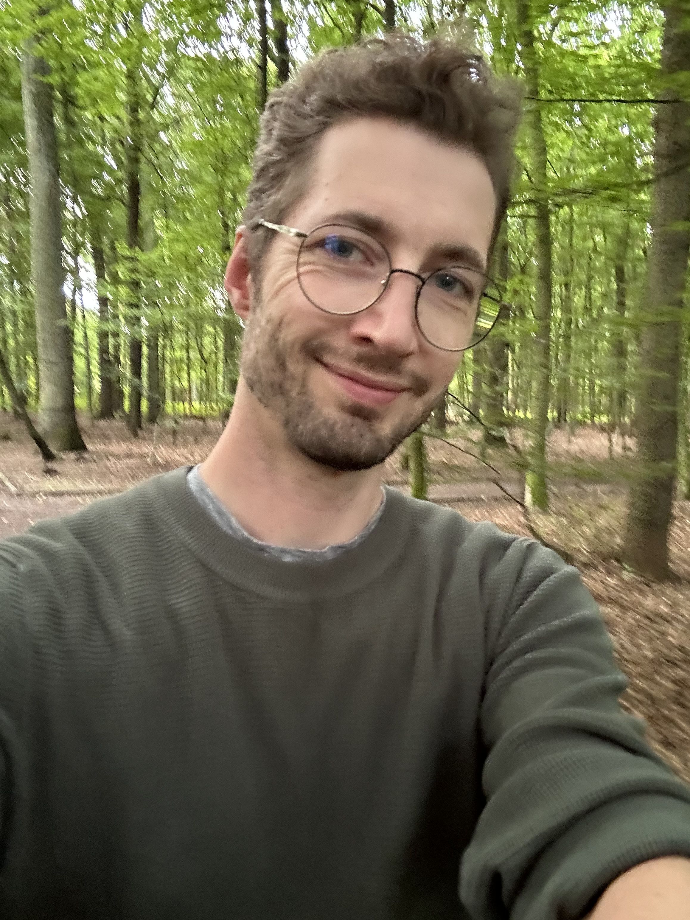 Nicholas Schwickrath Selfie in der Natur